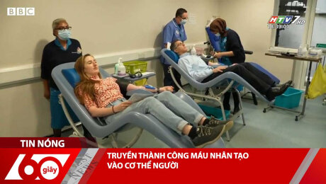 Xem Clip TRUYỀN THÀNH CÔNG MÁU NHÂN TẠO VÀO CƠ THỂ NGƯỜI HD Online.