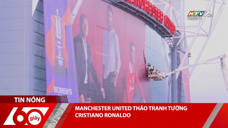 Xem Clip MANCHESTER UNITED THÁO TRANH TƯỜNG CRISTIANO RONALDO HD Online.