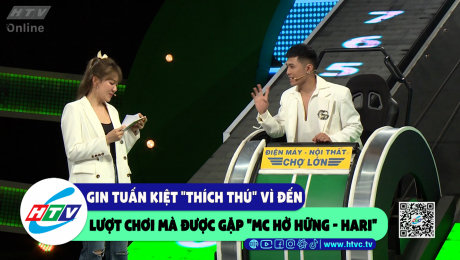 Xem Show CLIP HÀI Gin Tuấn Kiệt "thích thú" vì đến lượt chơi mà được gặp "MC hờ hững - Hari" HD Online.