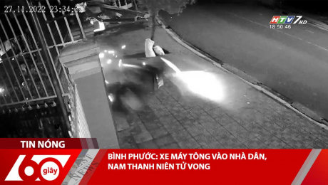 Xem Clip BÌNH PHƯỚC: XE MÁY TÔNG VÀO NHÀ DÂN, NAM THANH NIÊN TỬ VONG HD Online.