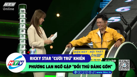 Xem Show CLIP HÀI Ricky Star "cười trừ" khiến Phương Lan ngỡ gặp "đối thủ đáng gờm" HD Online.