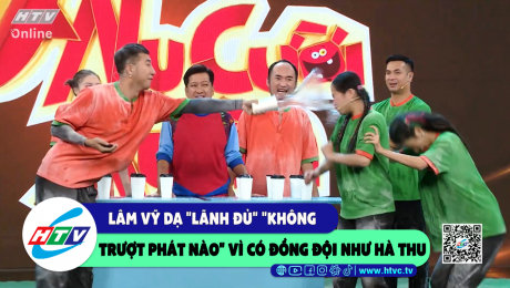 Xem Show CLIP HÀI Lâm Vỹ Dạ "lãnh đủ" "không trượt phát nào" vì có đồng đội như Hà Thu HD Online.