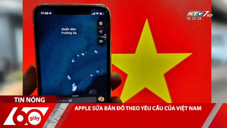 Xem Clip APPLE SỬA BẢN ĐỒ THEO YÊU CẦU CỦA VIỆT NAM HD Online.