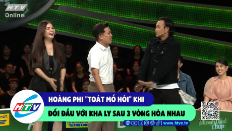 Xem Show CLIP HÀI Hoàng Phi "toát mồ hôi" khi đối đầu với Kha Ly sau 3 vòng hòa nhau HD Online.