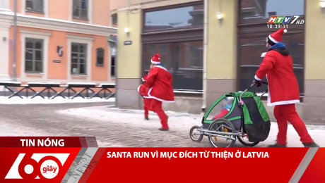 Xem Clip SANTA RUN VÌ MỤC ĐÍCH TỪ THIỆN Ở LATVIA HD Online.