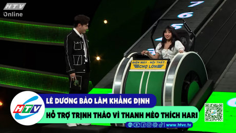 Xem Show CLIP HÀI Lê Dương Bảo Lâm khẳng định hỗ trợ Trịnh Thảo vì Thanh Mèo thích Hari HD Online.