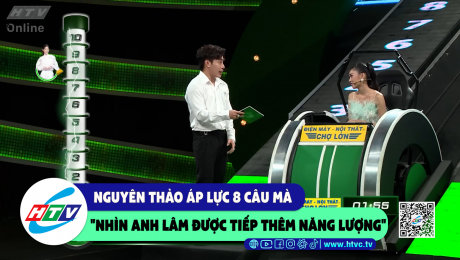 Xem Show CLIP HÀI Nguyên thảo áp lực 8 câu mà "nhìn anh Lâm được tiếp thêm năng lượng" HD Online.