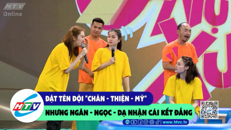 Xem Show CLIP HÀI Đặt tên đội "chân - thiện - mỹ" nhưng Ngân - Ngọc - Dạ nhận cái kết đắng HD Online.