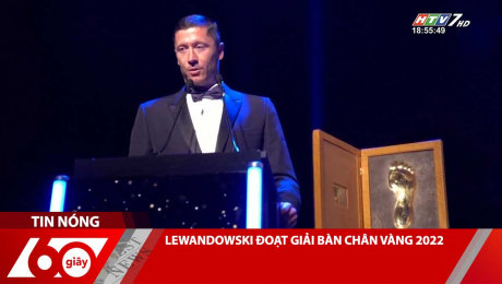 Xem Clip LEWANDOWSKI ĐOẠT GIẢI BÀN CHÂN VÀNG 2022 HD Online.