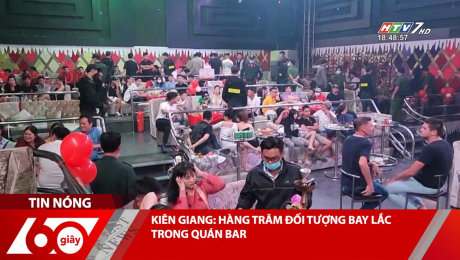 Xem Clip KIÊN GIANG: HÀNG TRĂM ĐỐI TƯỢNG BAY LẮC TRONG QUÁN BAR HD Online.