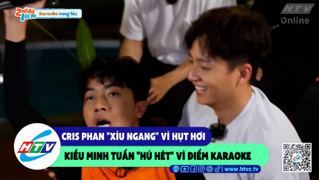 Xem Show CLIP HÀI Cris Phan "xỉu ngang" vì hụt hơi, Kiều Minh Tuấn "hú hét"vì điểm karaoke HD Online.