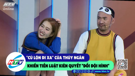 Xem Show CLIP HÀI "Cú lộn đi xa" của Thúy Ngân khiến Tiến Luật kiên quyết "đổi đội hình" HD Online.