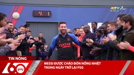 Xem Clip MESSI ĐƯỢC CHÀO ĐÓN NỒNG NHIỆT TRONG NGÀY TRỞ LẠI PSG HD Online.