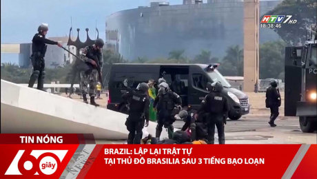Xem Clip BRAZIL: LẬP LẠI TRẬT TỰ TẠI THỦ ĐÔ BRASILIA SAU 3 TIẾNG BẠO LOẠN HD Online.