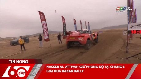 Xem Clip NASSER AL-ATTIYAH GIỮ PHONG ĐỘ TẠI CHẶNG 8 GIẢI ĐUA DAKAR RALLY HD Online.