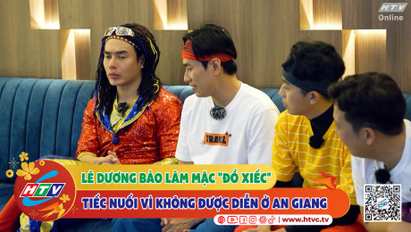 Xem Show CLIP HÀI Lê Dương Bảo Lâm mặc "đồ xiếc" tiếc nuối vì không đươc diễn ở An Giang HD Online.