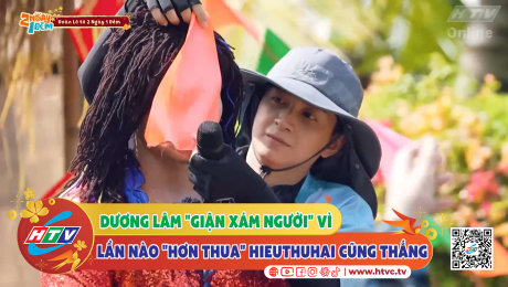 Xem Show CLIP HÀI Dương Lâm "giận xám người" vì lần nào "hơn thua" Hieuthuhai cũng thắng HD Online.