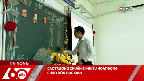 Xem Clip CÁC TRƯỜNG CHUẨN BỊ NHIỀU HOẠT ĐỘNG CHÀO ĐÓN HỌC SINH HD Online.