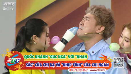 Xem Show CLIP HÀI Quốc Khánh "gục ngã" với "nhan sắc" của chị Dạ và "nhịp tính" của chị Ngân HD Online.