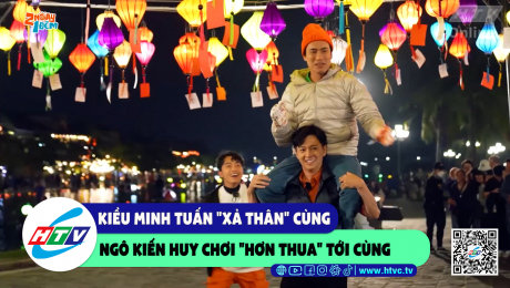 Xem Show CLIP HÀI Kiều Minh Tuấn "xả thân" cùng Ngô Kiến Huy chơi "hơn thua" tới cùng HD Online.