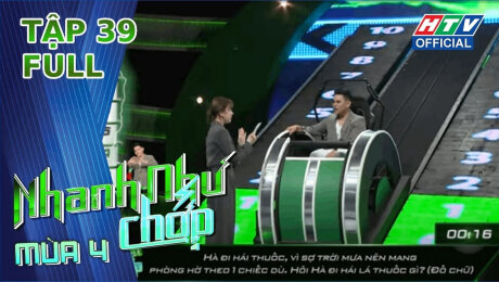 Xem Show TV SHOW Nhanh Như Chớp Mùa 4 Tập 39 :  Trường Giang, Hari “hoảng hồn” khi lên chức phụ huynh HD Online.