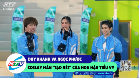 Xem Show CLIP HÀI Duy Khánh và Ngọc Phước coslay màn "tạo nét" của hoa hậu Tiểu Vy HD Online.