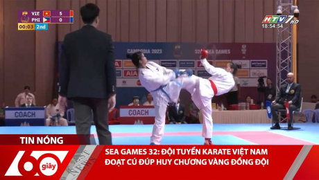 Xem Clip SEA GAMES 32: ĐỘI TUYỂN KARATE VIỆT NAM ĐOẠT CÚ ĐÚP HUY CHƯƠNG VÀNG ĐỒNG ĐỘI HD Online.