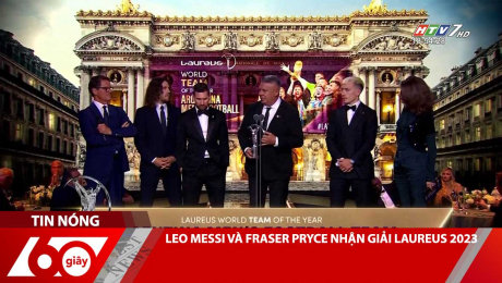 Xem Clip LEO MESSI VÀ FRASER PRYCE NHẬN GIẢI LAUREUS 2023 HD Online.