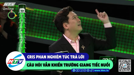 Xem Show CLIP HÀI Cris Phan nghiêm túc trả lời câu hỏi vẫn khiến Trường Giang tiếc nuối HD Online.