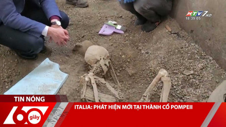 Xem Clip ITALIA: PHÁT HIỆN MỚI TẠI THÀNH CỔ POMPEII HD Online.