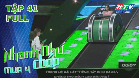 Xem Show TV SHOW Nhanh Như Chớp Mùa 4 Tập 41 :  Phạm Lịch song ca Lynk Lee, Hari lo lắng cho Trương Quỳnh Anh HD Online.