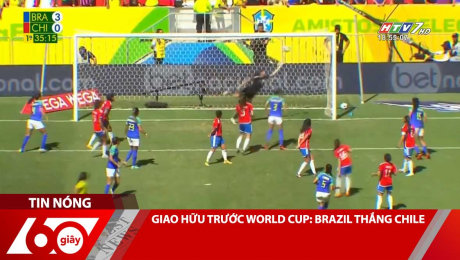 Xem Clip GIAO HỮU TRƯỚC WORLD CUP: BRAZIL THẮNG CHILE HD Online.