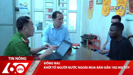 Xem Clip ĐỒNG NAI: KHỞI TỐ NGƯỜI NƯỚC NGOÀI MUA BÁN GẦN 1KG MA TÚY HD Online.