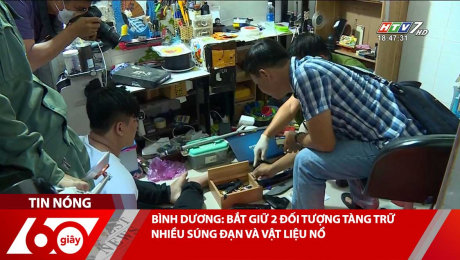 Xem Clip BÌNH DƯƠNG: BẮT GIỮ 2 ĐỐI TƯỢNG TÀNG TRỮ NHIỀU SÚNG ĐẠN VÀ VẬT LIỆU NỔ HD Online.