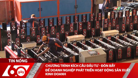 Xem Clip CHƯƠNG TRÌNH KÍCH CẦU ĐẦU TƯ - ĐÒN BẨY ĐỂ DOANH NGHIỆP PHÁT TRIỂN HOẠT ĐỘNG SẢN XUẤT KINH DOANH HD Online.