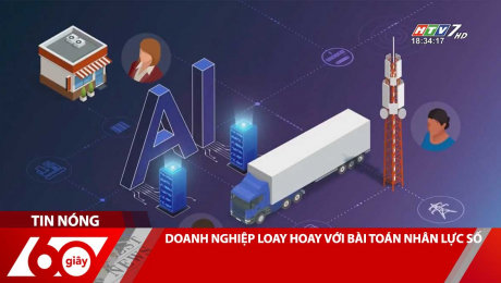 Xem Clip DOANH NGHIỆP LOAY HOAY VỚI BÀI TOÁN NHÂN LỰC SỐ HD Online.