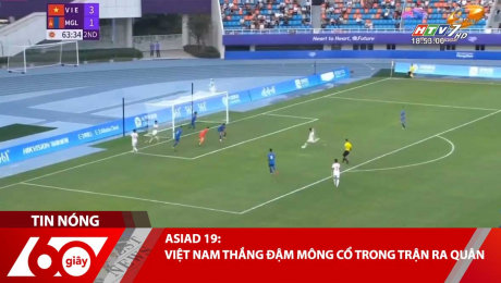 Xem Clip ASIAD 19: VIỆT NAM THẮNG ĐẬM MÔNG CỔ TRONG TRẬN RA QUÂN HD Online.