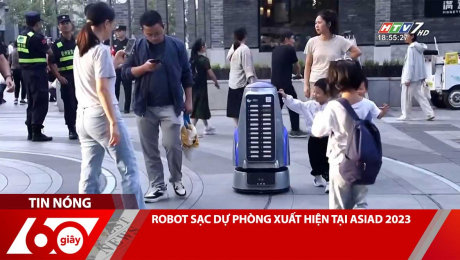 Xem Clip ROBOT SẠC DỰ PHÒNG XUẤT HIỆN TẠI ASIAD 2023 HD Online.