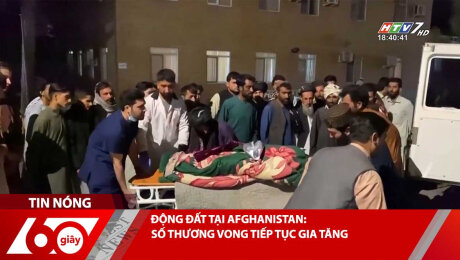 Xem Clip ĐỘNG ĐẤT TẠI AFGHANISTAN: SỐ THƯƠNG VONG TIẾP TỤC GIA TĂNG HD Online.