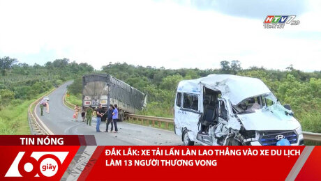 Xem Clip ĐẮK LẮK: XE TẢI LẤN LÀN LAO THẲNG VÀO XE DU LỊCH LÀM 13 NGƯỜI THƯƠNG VONG HD Online.