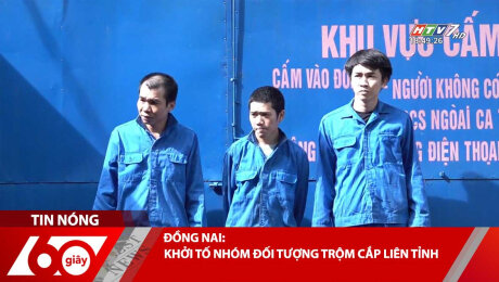 Xem Clip ĐỒNG NAI: KHỞI TỐ NHÓM ĐỐI TƯỢNG TRỘM CẮP LIÊN TỈNH HD Online.