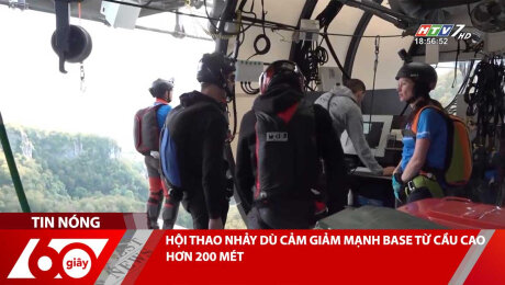 Xem Clip HỘI THAO NHẢY DÙ CẢM GIẢM MẠNH BASE TỪ CẦU CAO HƠN 200 MÉT HD Online.