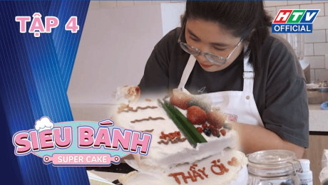 Xem Show TV SHOW Siêu Bánh Tập 04: Viết chữ bằng kem tặng Thầy Cô 20-11, TikToker Gặp Toàn Cao Thủ và cái kết nức nở HD Online.