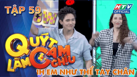 Xem Show TV SHOW Quýt Làm Cam Chịu Tập 59 :  Quỳnh Lý đánh giá thấp khả năng của Kim Hải và cái kết "tét mông" HD Online.