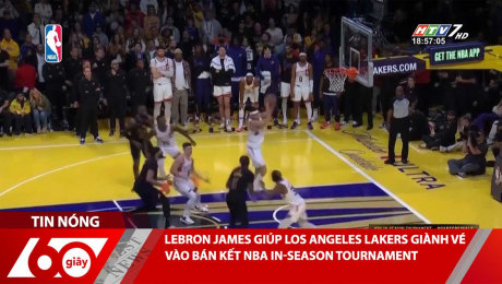 Xem Clip LEBRON JAMES GIÚP LOS ANGELES LAKERS GIÀNH VÉ VÀO BÁN KẾT NBA IN-SEASON TOURNAMENT HD Online.