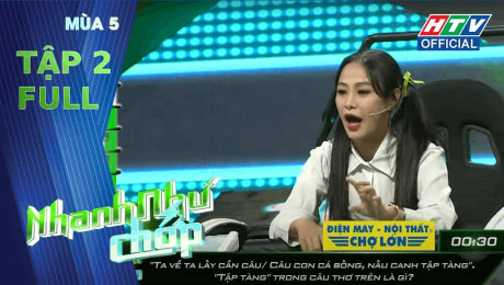 Xem Show TV SHOW Nhanh Như Chớp Mùa 5 Tập 02: Tránh kiếp nạn thứ 82 mang tên Hari, MisThy suýt lên đỉnh HD Online.