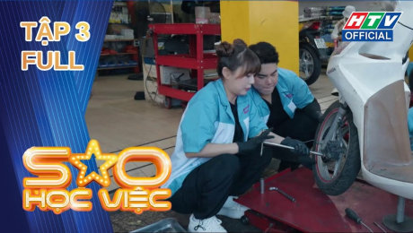 Xem Show TV SHOW Sao Học Việc Tập 03 : Nguyễn Đình Vũ chật vật lắp ráp linh kiện xe máy, Young Ju tự tin chấm 10 điểm HD Online.