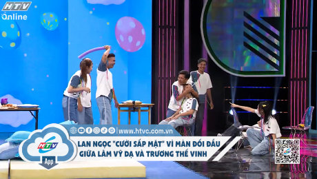 Xem Show CLIP HÀI Lan Ngọc "cười sấp mặt" vì màn đối đầu giữa Lâm Vỹ Dạ và Trương Thế Vinh HD Online.