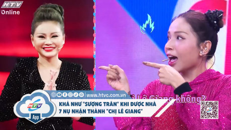 Xem Show CLIP HÀI Khả Như "sượng trân" khi được nhà 7 nụ nhận thành "chị Lê Giang" HD Online.