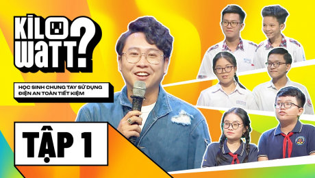 Xem Show TV SHOW KILOWATT? [FULL] - HỌC SINH CHUNG TAY SỬ DỤNG ĐIỆN AN TOÀN, TIẾT KIỆM Tập 01: Trường THCS Trần Văn Ơn Quận 1, Trường THCS Cát Lái TP. Thủ Đức, Trường THCS Huỳnh Văn Nghệ Q. Gò Vấp HD Online.